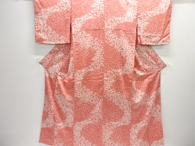 未使用品　梅模様小紋着物